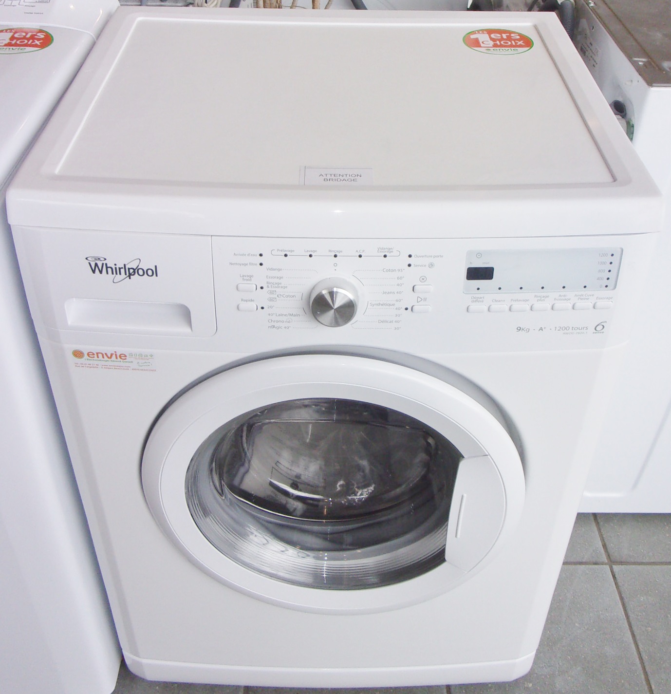 Lave Linge Kg Whirlpool Envie Anjou